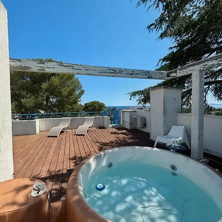 Apartmán South Terrace-sea View -jacuzzi- - 4 Guests *