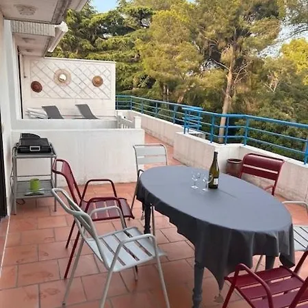 South Terrace-sea View -jacuzzi- - 4 Guests Apartmán Saint-Raphaël